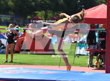 Thumbnail 2 in CIF State Track and Field Championships (Girls High Jump Qualifying) photogallery.