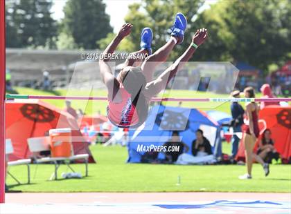 Thumbnail 2 in CIF State Track and Field Championships (Girls High Jump Qualifying) photogallery.