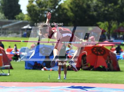 Thumbnail 1 in CIF State Track and Field Championships (Girls High Jump Qualifying) photogallery.