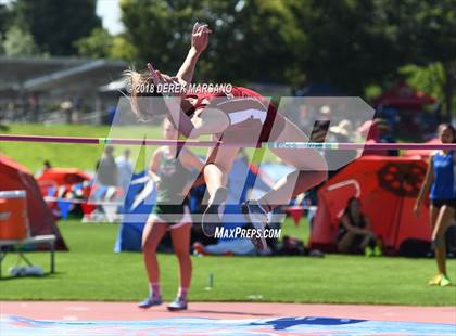 Thumbnail 2 in CIF State Track and Field Championships (Girls High Jump Qualifying) photogallery.