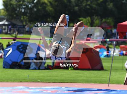 Thumbnail 2 in CIF State Track and Field Championships (Girls High Jump Qualifying) photogallery.