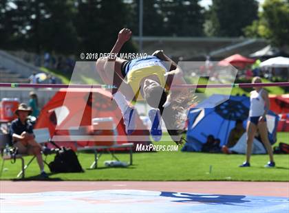 Thumbnail 2 in CIF State Track and Field Championships (Girls High Jump Qualifying) photogallery.