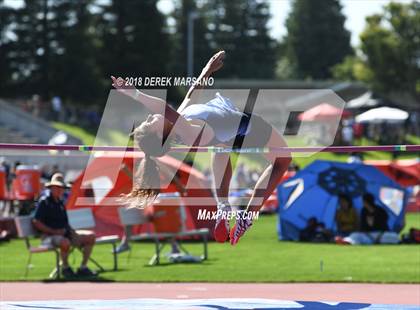 Thumbnail 3 in CIF State Track and Field Championships (Girls High Jump Qualifying) photogallery.