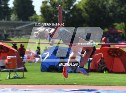 Thumbnail 3 in CIF State Track and Field Championships (Girls High Jump Qualifying) photogallery.