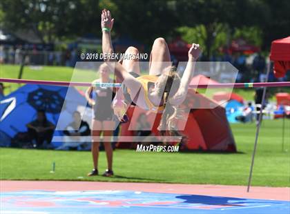 Thumbnail 1 in CIF State Track and Field Championships (Girls High Jump Qualifying) photogallery.