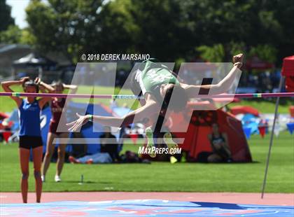 Thumbnail 2 in CIF State Track and Field Championships (Girls High Jump Qualifying) photogallery.