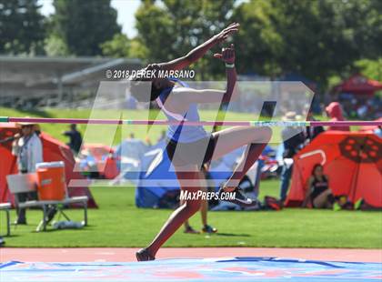 Thumbnail 2 in CIF State Track and Field Championships (Girls High Jump Qualifying) photogallery.