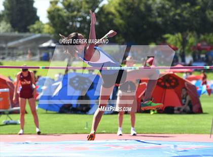Thumbnail 1 in CIF State Track and Field Championships (Girls High Jump Qualifying) photogallery.