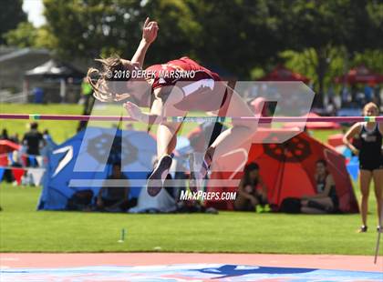 Thumbnail 1 in CIF State Track and Field Championships (Girls High Jump Qualifying) photogallery.