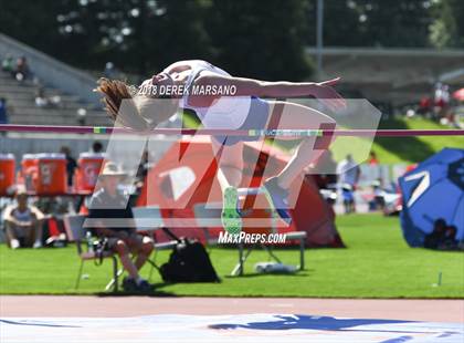 Thumbnail 3 in CIF State Track and Field Championships (Girls High Jump Qualifying) photogallery.