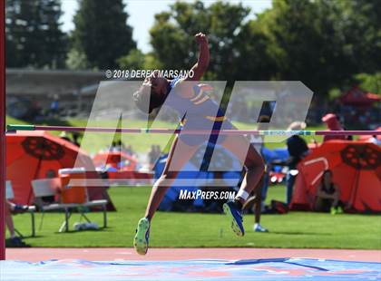 Thumbnail 2 in CIF State Track and Field Championships (Girls High Jump Qualifying) photogallery.