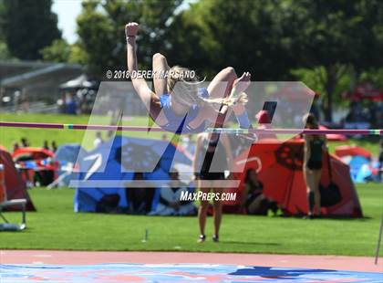Thumbnail 3 in CIF State Track and Field Championships (Girls High Jump Qualifying) photogallery.