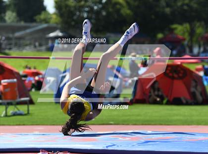 Thumbnail 1 in CIF State Track and Field Championships (Girls High Jump Qualifying) photogallery.