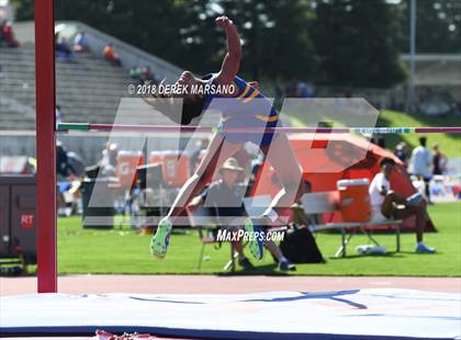 Thumbnail 3 in CIF State Track and Field Championships (Girls High Jump Qualifying) photogallery.