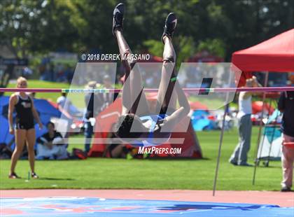 Thumbnail 2 in CIF State Track and Field Championships (Girls High Jump Qualifying) photogallery.