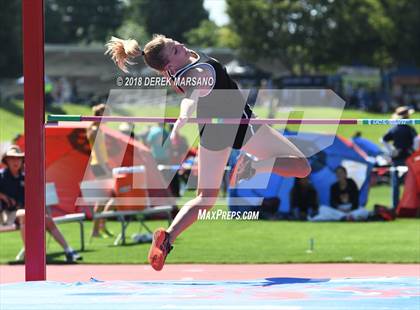 Thumbnail 1 in CIF State Track and Field Championships (Girls High Jump Qualifying) photogallery.