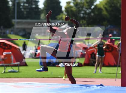 Thumbnail 1 in CIF State Track and Field Championships (Girls High Jump Qualifying) photogallery.