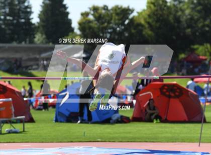 Thumbnail 3 in CIF State Track and Field Championships (Girls High Jump Qualifying) photogallery.