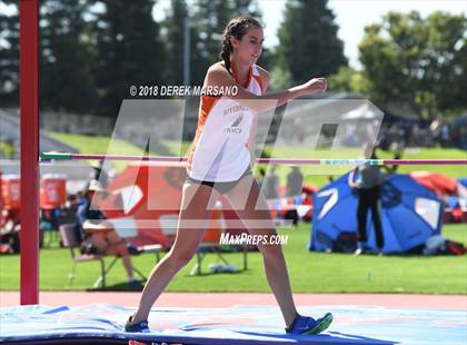 Thumbnail 1 in CIF State Track and Field Championships (Girls High Jump Qualifying) photogallery.
