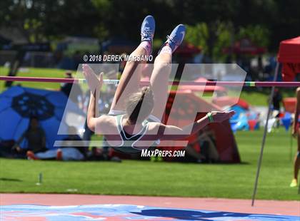 Thumbnail 3 in CIF State Track and Field Championships (Girls High Jump Qualifying) photogallery.