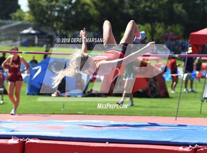 Thumbnail 3 in CIF State Track and Field Championships (Girls High Jump Qualifying) photogallery.
