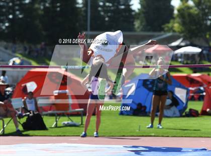 Thumbnail 3 in CIF State Track and Field Championships (Girls High Jump Qualifying) photogallery.