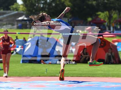 Thumbnail 3 in CIF State Track and Field Championships (Girls High Jump Qualifying) photogallery.