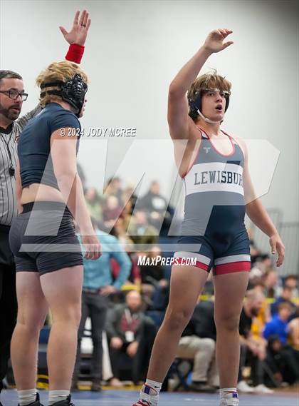 Thumbnail 3 in Lewisburg vs NorthPoint (Lewisburg Quad) photogallery.