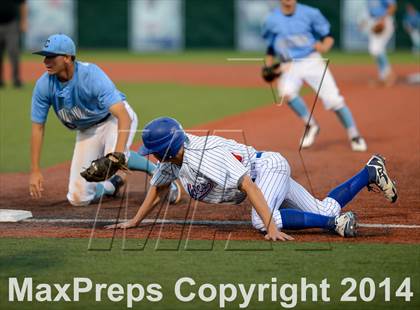Thumbnail 3 in Centennial vs Reno (NIAA Division 1 State Baseball Tournament Round 1) photogallery.