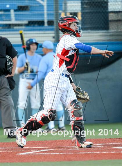 Thumbnail 1 in Centennial vs Reno (NIAA Division 1 State Baseball Tournament Round 1) photogallery.