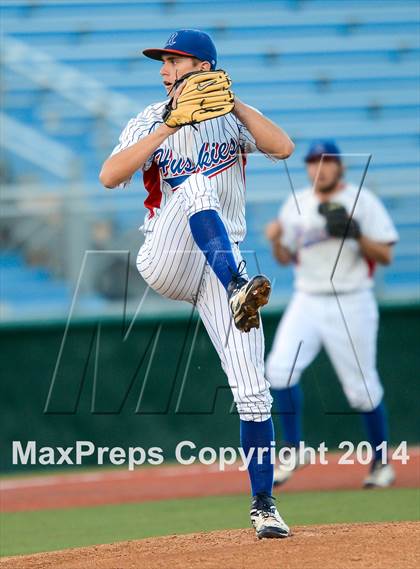 Thumbnail 2 in Centennial vs Reno (NIAA Division 1 State Baseball Tournament Round 1) photogallery.