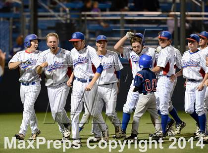 Thumbnail 3 in Centennial vs Reno (NIAA Division 1 State Baseball Tournament Round 1) photogallery.