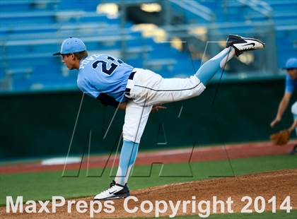 Thumbnail 1 in Centennial vs Reno (NIAA Division 1 State Baseball Tournament Round 1) photogallery.