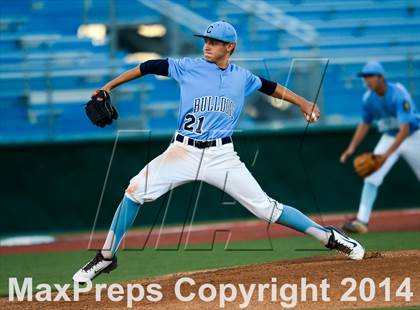 Thumbnail 2 in Centennial vs Reno (NIAA Division 1 State Baseball Tournament Round 1) photogallery.