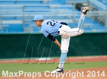 Thumbnail 3 in Centennial vs Reno (NIAA Division 1 State Baseball Tournament Round 1) photogallery.