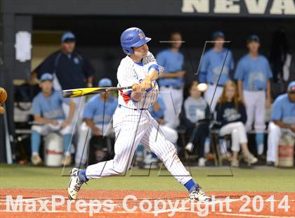 Thumbnail 1 in Centennial vs Reno (NIAA Division 1 State Baseball Tournament Round 1) photogallery.