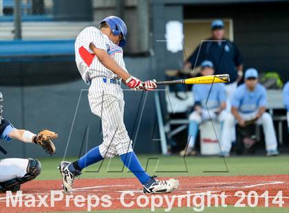 Thumbnail 3 in Centennial vs Reno (NIAA Division 1 State Baseball Tournament Round 1) photogallery.