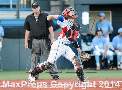 Thumbnail 3 in Centennial vs Reno (NIAA Division 1 State Baseball Tournament Round 1) photogallery.