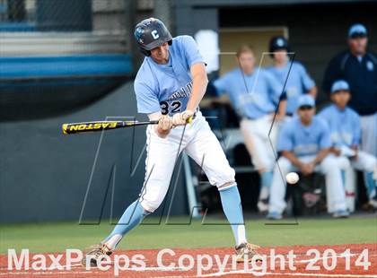 Thumbnail 3 in Centennial vs Reno (NIAA Division 1 State Baseball Tournament Round 1) photogallery.