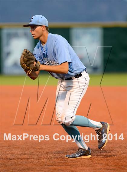 Thumbnail 2 in Centennial vs Reno (NIAA Division 1 State Baseball Tournament Round 1) photogallery.
