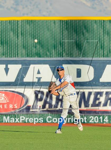 Thumbnail 1 in Centennial vs Reno (NIAA Division 1 State Baseball Tournament Round 1) photogallery.