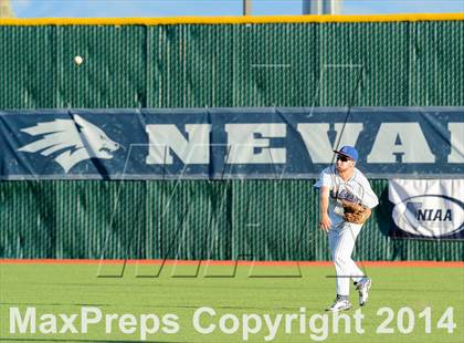 Thumbnail 3 in Centennial vs Reno (NIAA Division 1 State Baseball Tournament Round 1) photogallery.