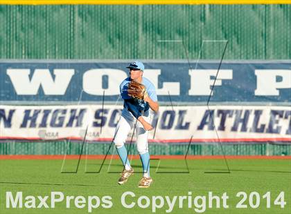 Thumbnail 2 in Centennial vs Reno (NIAA Division 1 State Baseball Tournament Round 1) photogallery.
