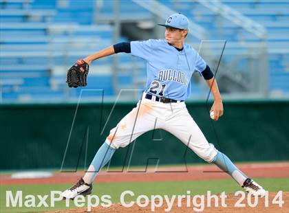 Thumbnail 3 in Centennial vs Reno (NIAA Division 1 State Baseball Tournament Round 1) photogallery.