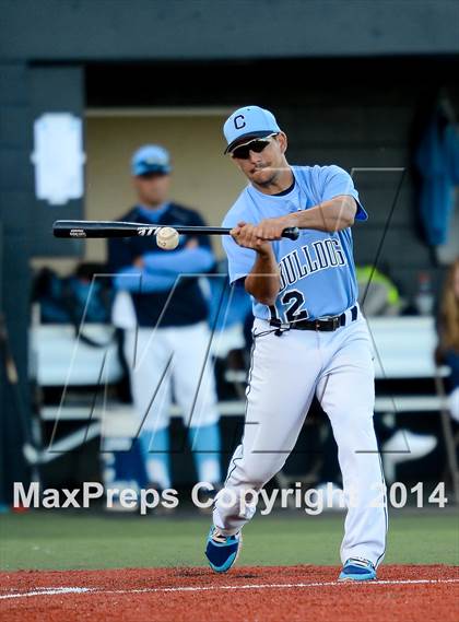 Thumbnail 1 in Centennial vs Reno (NIAA Division 1 State Baseball Tournament Round 1) photogallery.