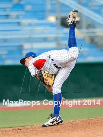 Thumbnail 1 in Centennial vs Reno (NIAA Division 1 State Baseball Tournament Round 1) photogallery.