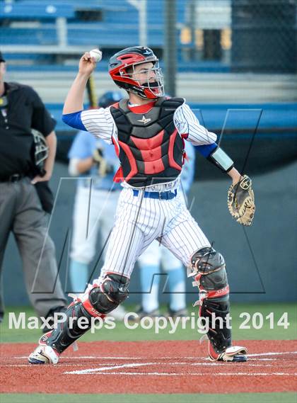 Thumbnail 3 in Centennial vs Reno (NIAA Division 1 State Baseball Tournament Round 1) photogallery.