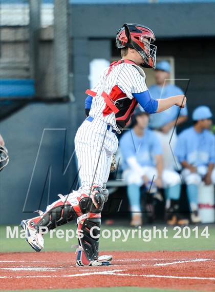 Thumbnail 1 in Centennial vs Reno (NIAA Division 1 State Baseball Tournament Round 1) photogallery.