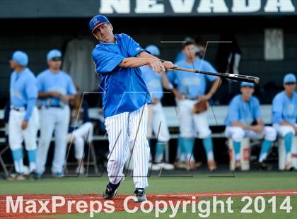 Thumbnail 1 in Centennial vs Reno (NIAA Division 1 State Baseball Tournament Round 1) photogallery.