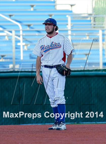 Thumbnail 3 in Centennial vs Reno (NIAA Division 1 State Baseball Tournament Round 1) photogallery.